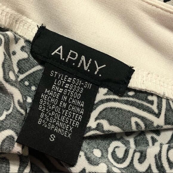 𝅺A.P.N.Y. Floral Patterned V-Neck A-Line Dress Sz S - Picture 8 of 9